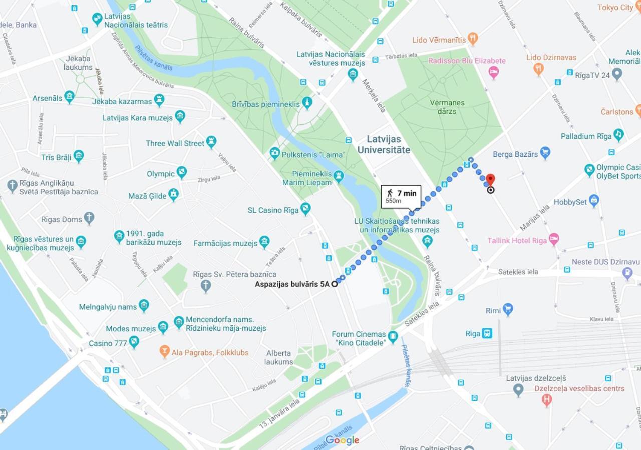 Riga Central District, Тихий Центр Города, Всё Под Боком, Удобно Exteriör bild